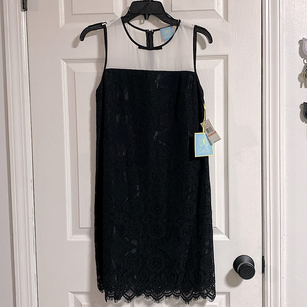 Cecelia lace black dress